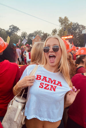 Bama SZN Baby Tee