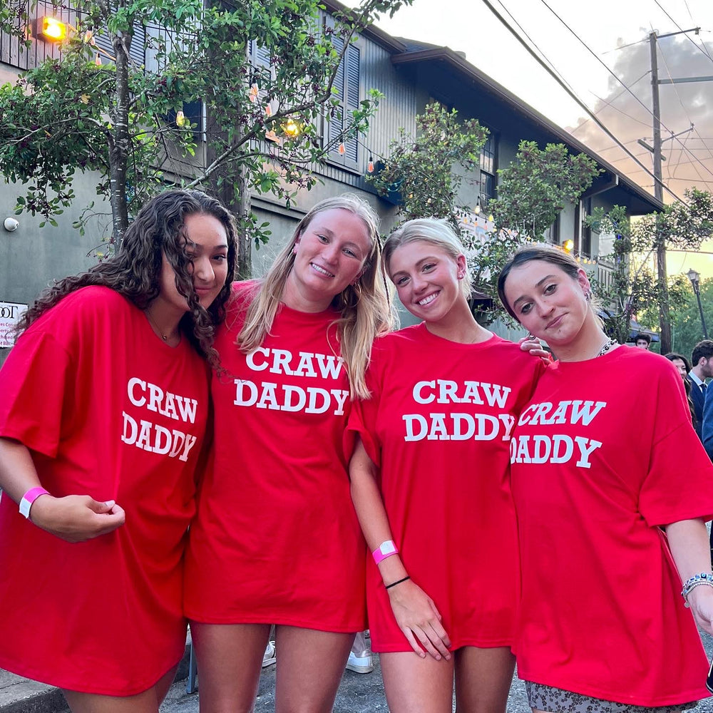 
                
                    Load image into Gallery viewer, Craw Daddy Red T-Shirt
                
            