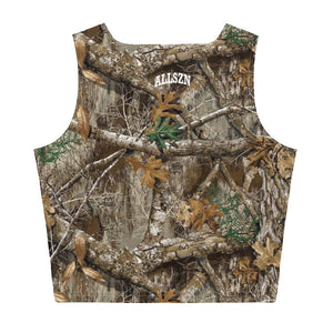 SMU Camo Crop Tank