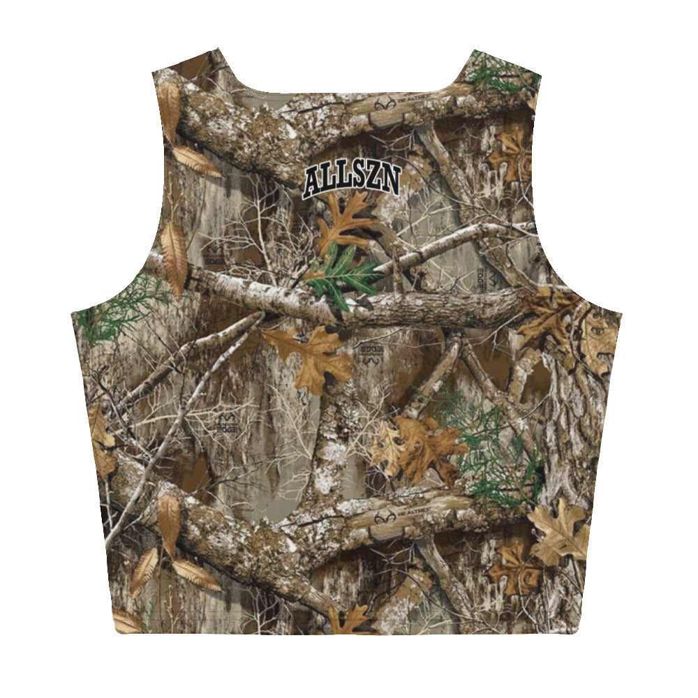 Francis Marion Camo Crop Tank