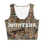 Montana Camo Crop Tank