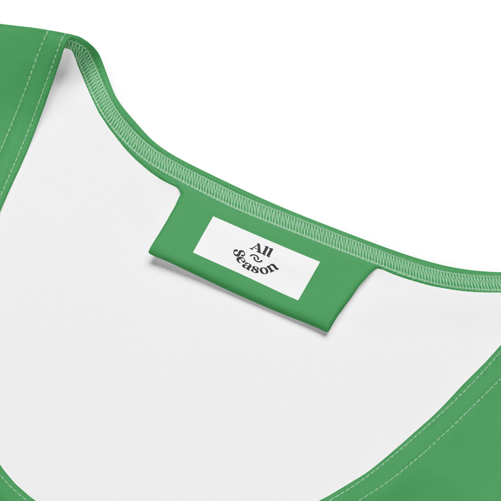 
                
                    Load image into Gallery viewer, Notre Dame Crop Tank Green
                
            
