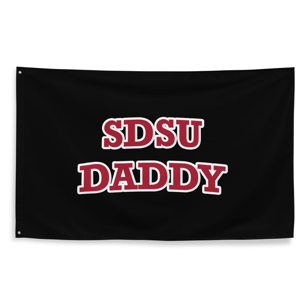 
                
                    Load image into Gallery viewer, SDSU Daddy Flag
                
            