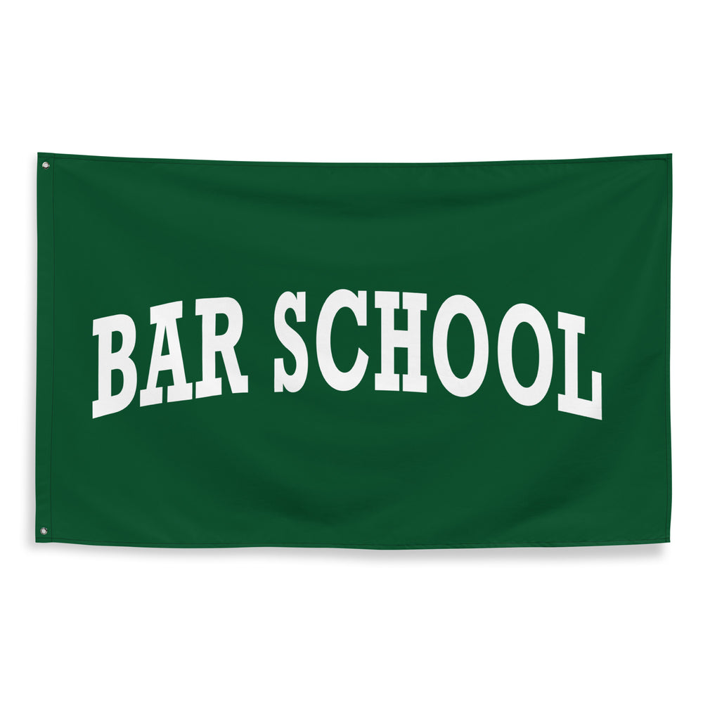 
                
                    Load image into Gallery viewer, Bar School Flag Green
                
            