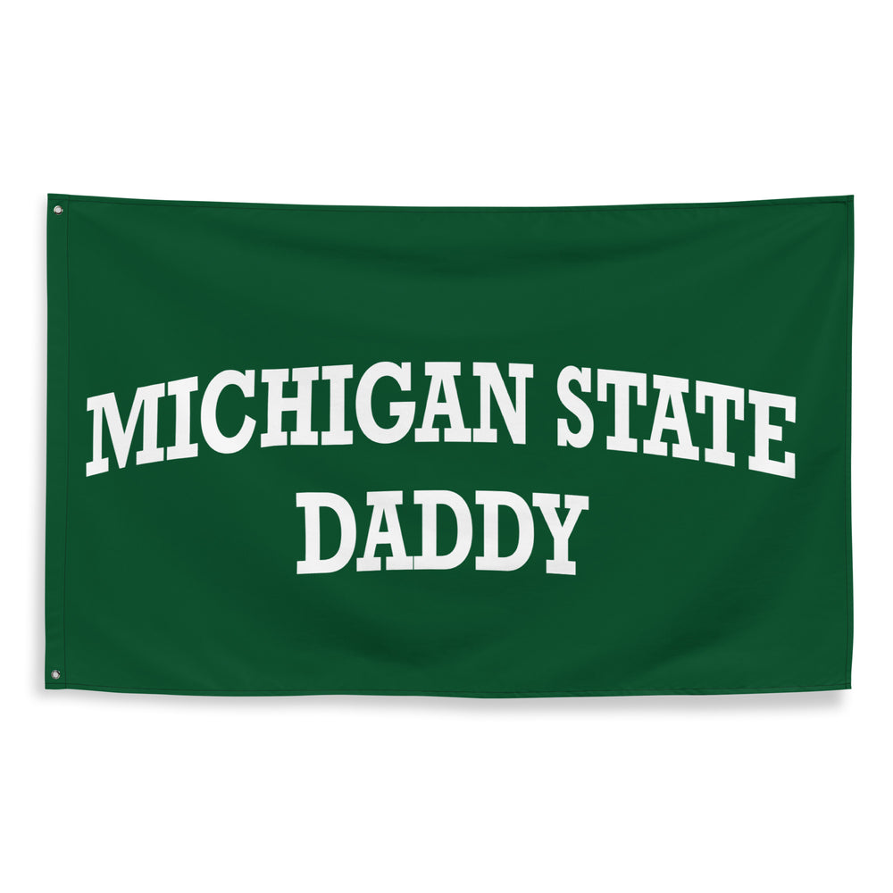 Michigan State MSU Daddy Flag