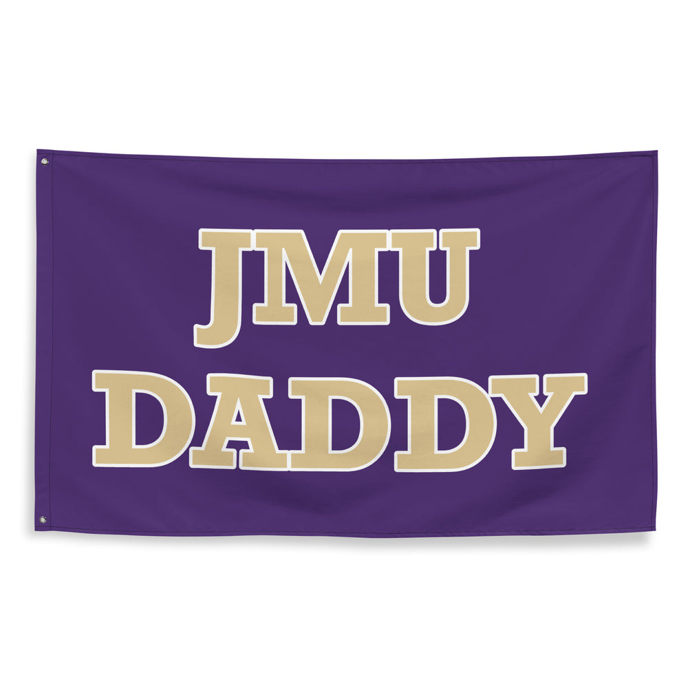 JMU James Madison Daddy Flag