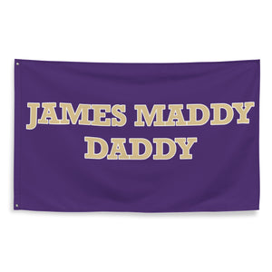 
                
                    Load image into Gallery viewer, James Maddy Daddy JMU Flag
                
            