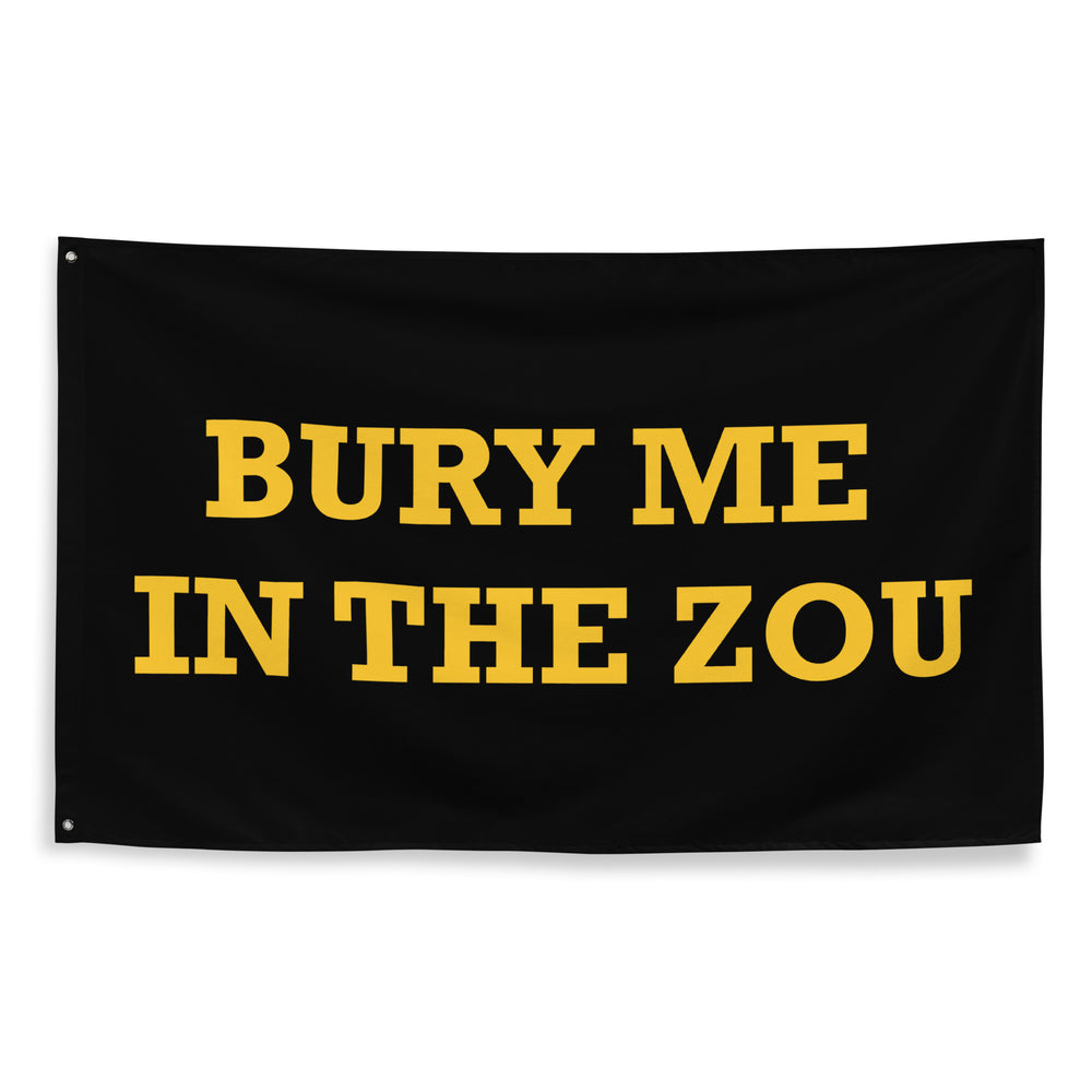 Bury Me in the Zou MIzzou Flag