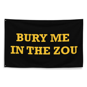 
                
                    Load image into Gallery viewer, Bury Me in the Zou MIzzou Flag
                
            