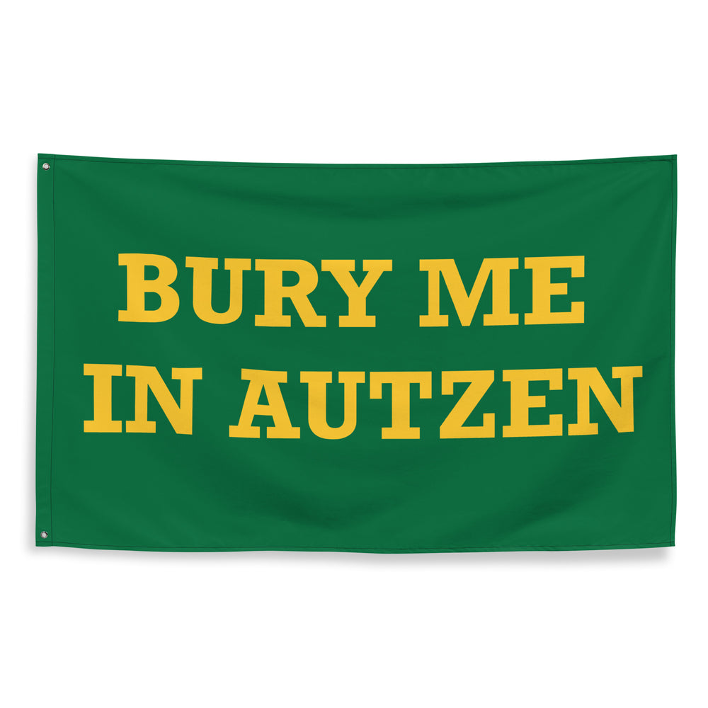 Bury Me in Autzen Oregon Flag