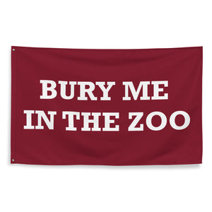 Bury Me Zoo Montana Flag
