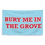 Bury Me in The Grove Ole Miss Flag Blue