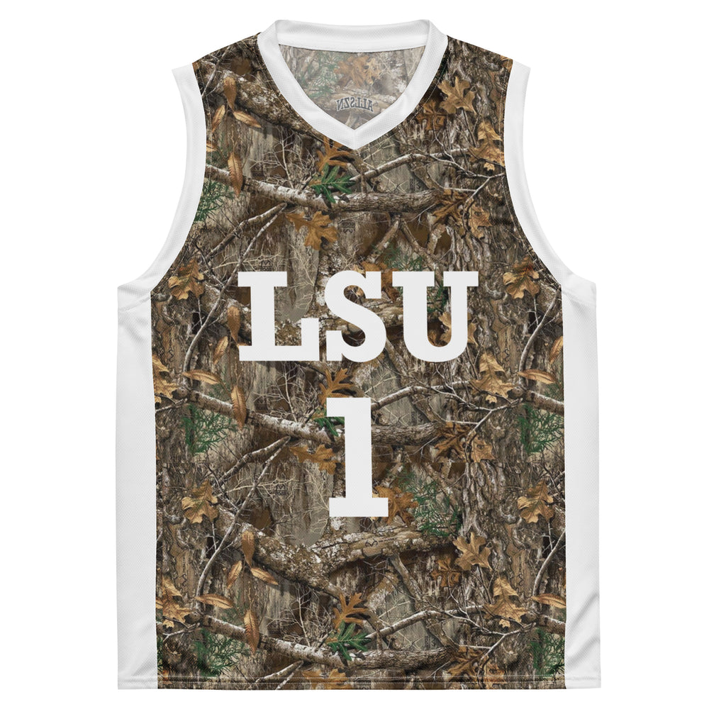 LSU Camo Basketball Jersey