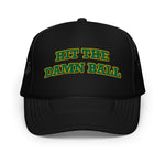 Hit the Damn Ball Trucker Hat Green