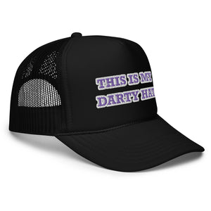 Darty Trucker Hat Purple