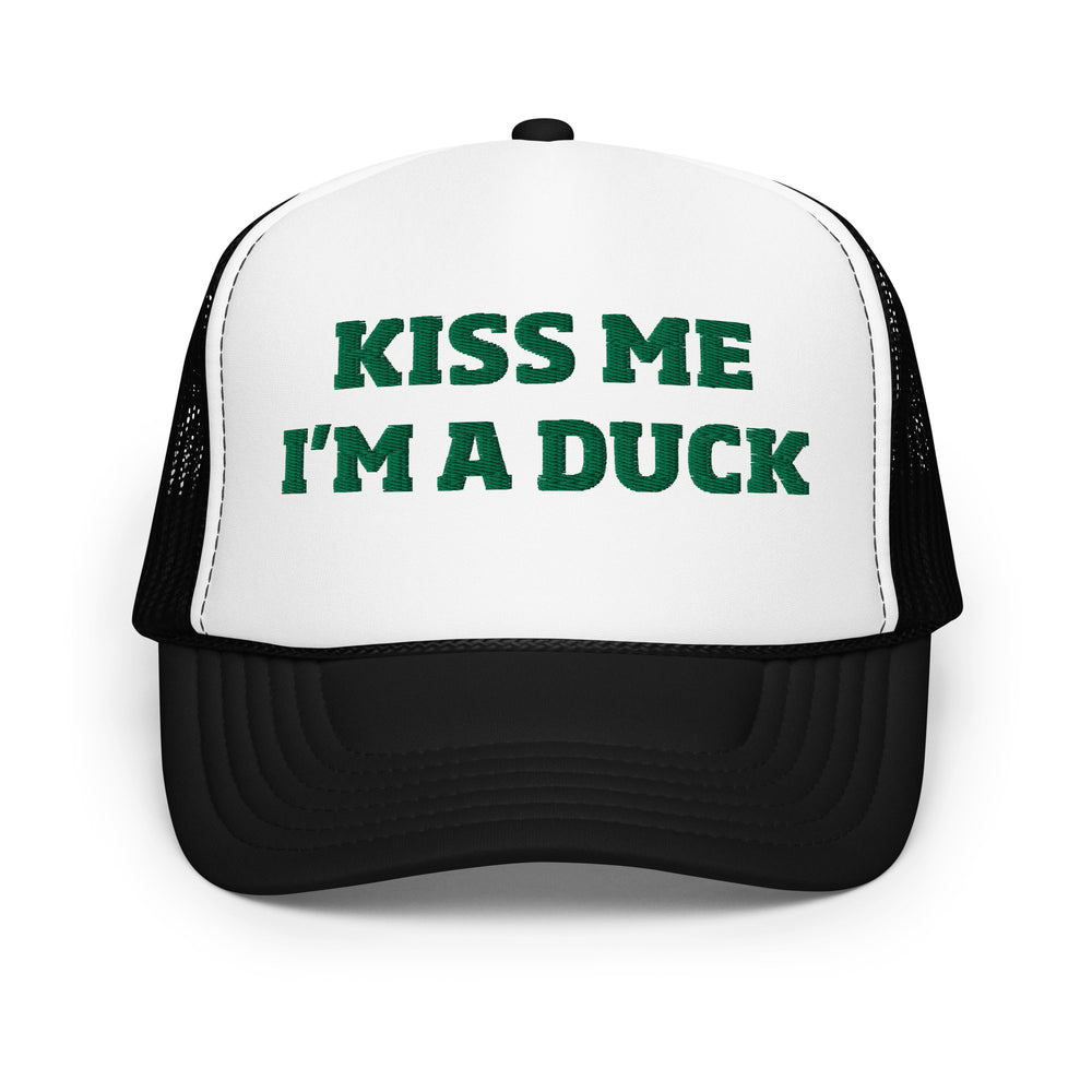 St. Paddy's Kiss Me Duck Oregon Trucker Hat