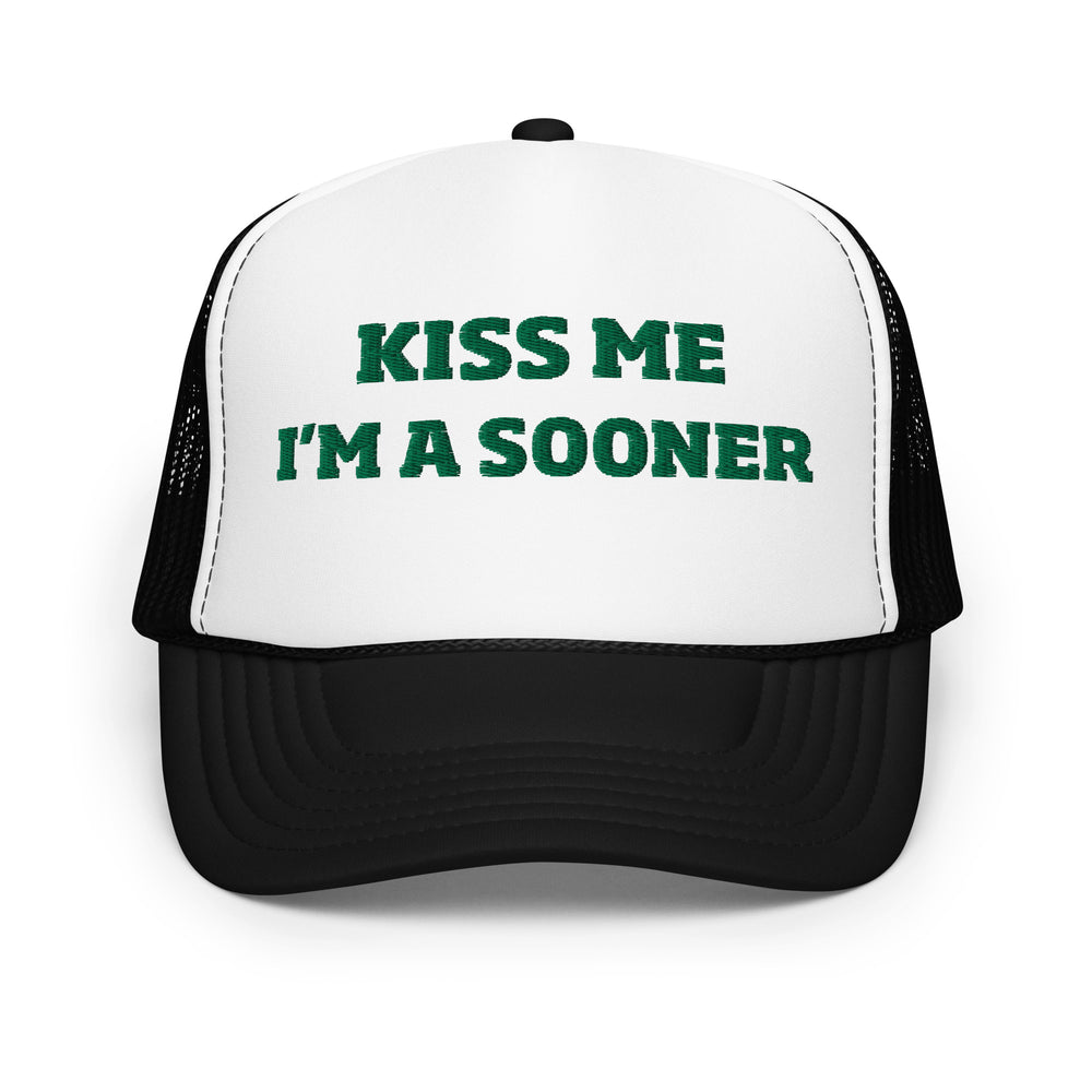 St. Paddy's Kiss Me Oklahoma Sooner Trucker Hat