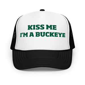 St. Paddy's Kiss Me OSU Ohio State Trucker Hat