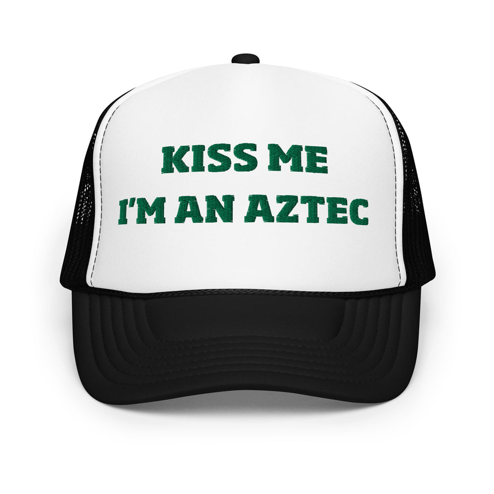 St. Paddy's Kiss Me Aztec Trucker Hat