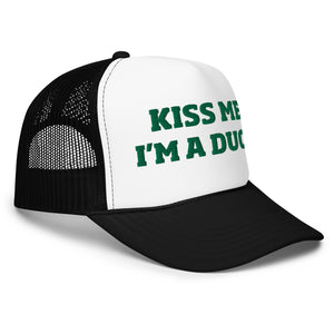 St. Paddy's Kiss Me Duck Oregon Trucker Hat