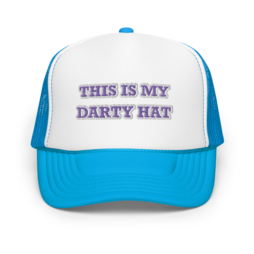 Darty Trucker Hat Purple