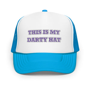 Darty Trucker Hat Purple