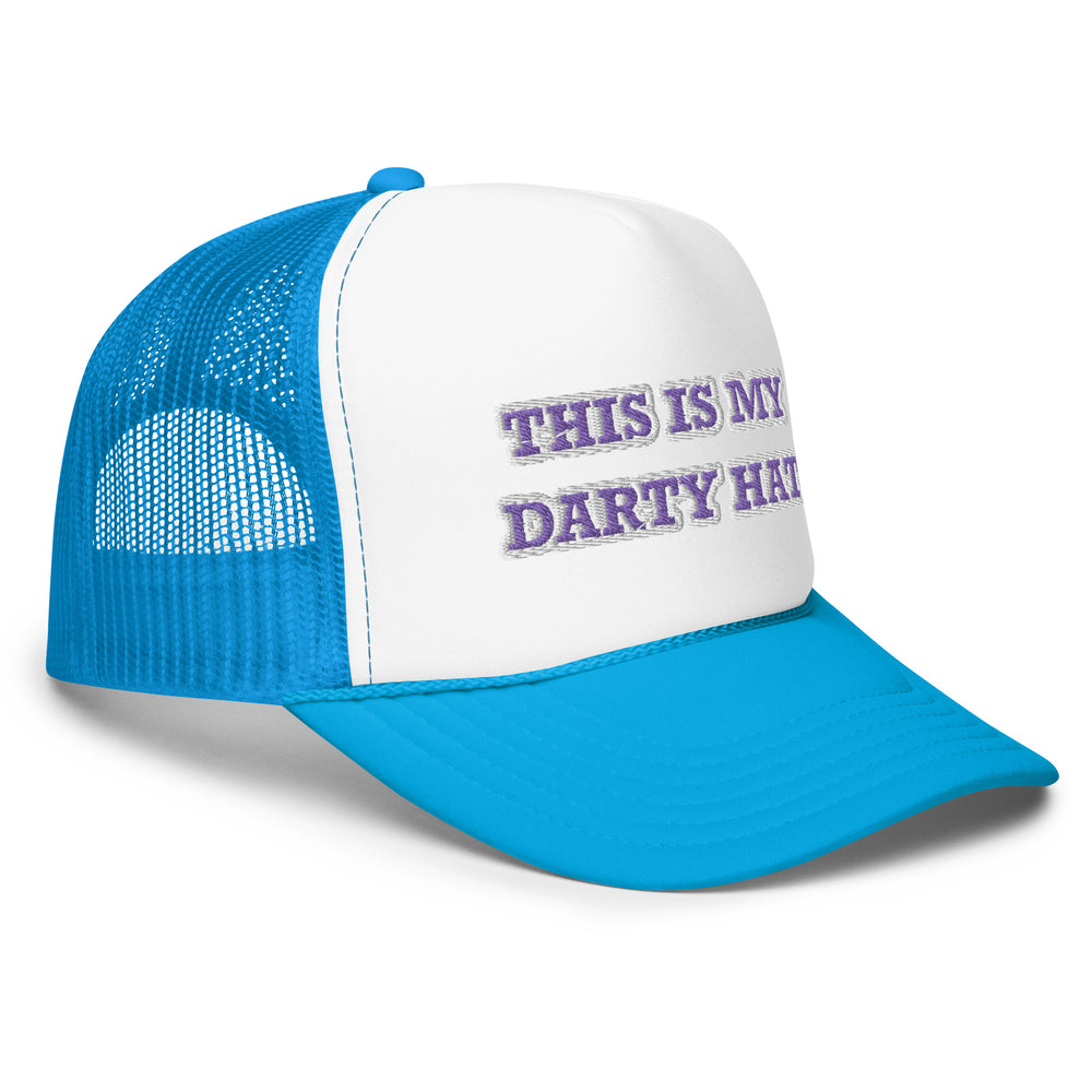 Darty Trucker Hat Purple