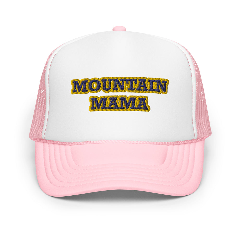 WVU Mountain Mommy Trucker Hat