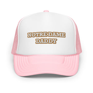 
                
                    Load image into Gallery viewer, Notre Dame Daddy Trucker Hat
                
            