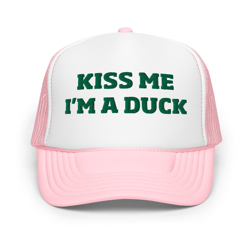 St. Paddy's Kiss Me Duck Oregon Trucker Hat