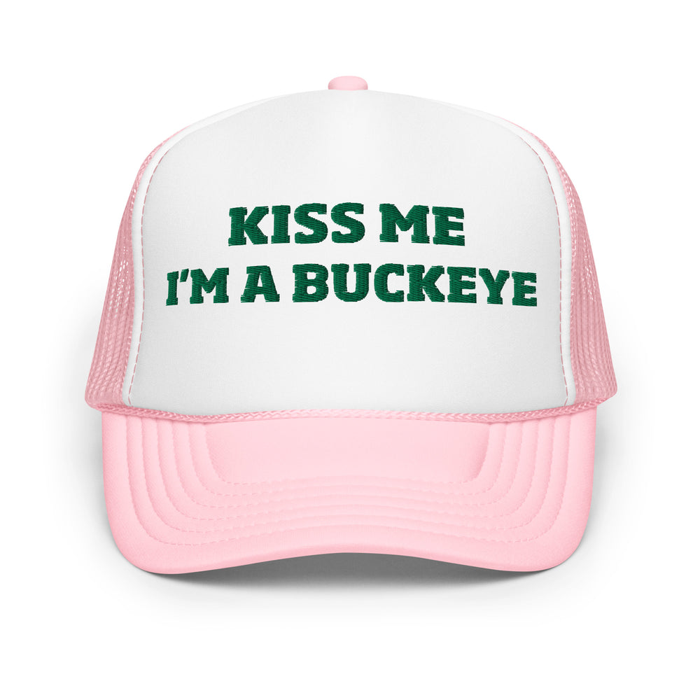 St. Paddy's Kiss Me OSU Ohio State Trucker Hat