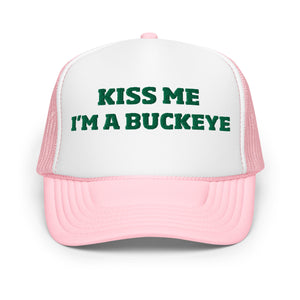 St. Paddy's Kiss Me OSU Ohio State Trucker Hat