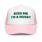 St. Paddy's Kiss Me Huskies Trucker Hat