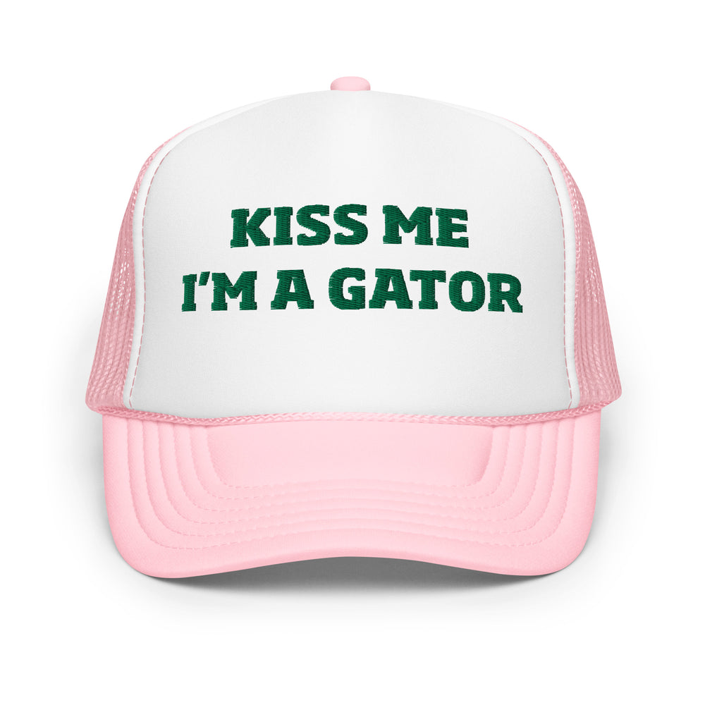 St. Paddy's  Kiss Me Florida Gator Trucker Hat