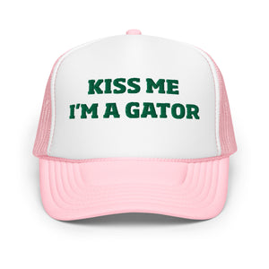 St. Paddy's  Kiss Me Florida Gator Trucker Hat