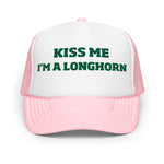 St. Paddy's Kiss Me Texas Longhorn Trucker Hat