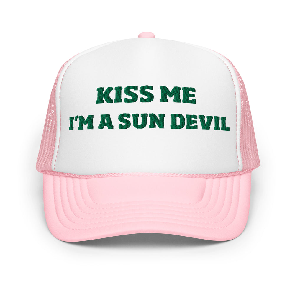 St. Paddy's  Kiss Me Arizona State ASU Trucker Hat