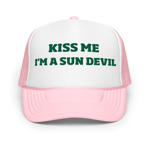 St. Paddy's  Kiss Me Arizona State ASU Trucker Hat