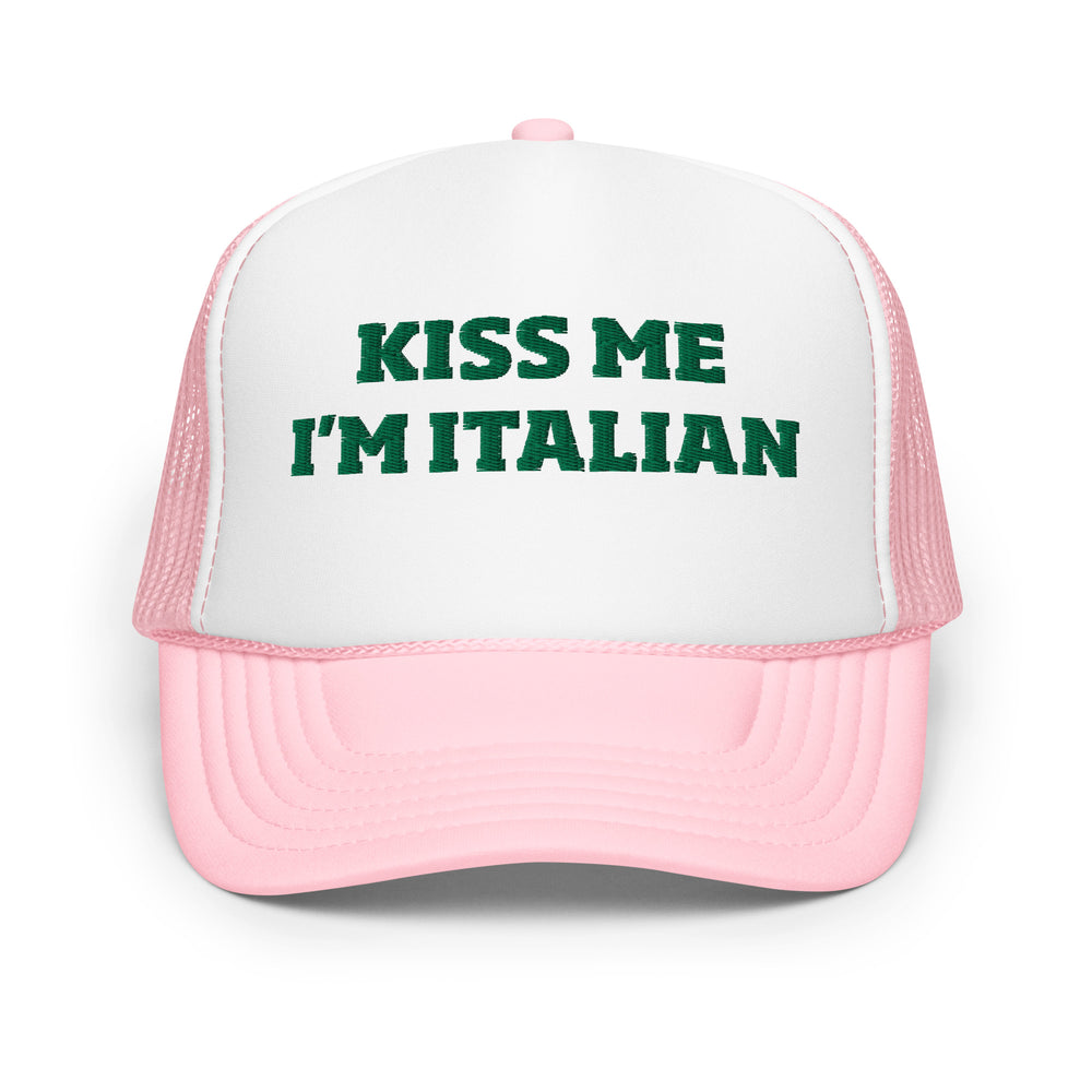 St. Paddy's Kiss Me Italian Trucker Hat