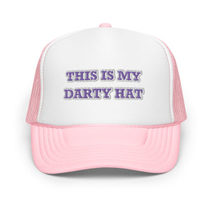 Darty Trucker Hat Purple