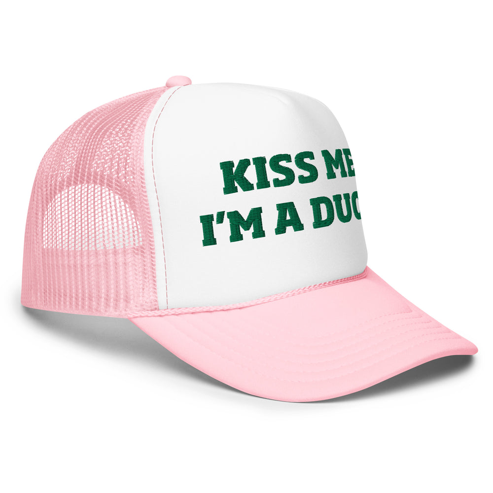 St. Paddy's Kiss Me Duck Oregon Trucker Hat