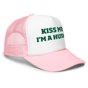 St. Paddy's Kiss Me Huskies Trucker Hat