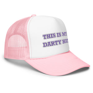 Darty Trucker Hat Purple