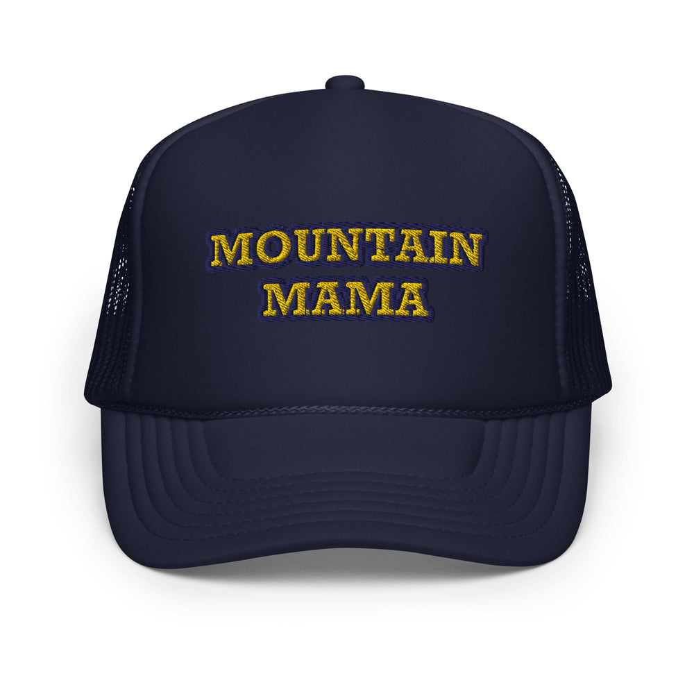 WVU Mountain Mommy Trucker Hat