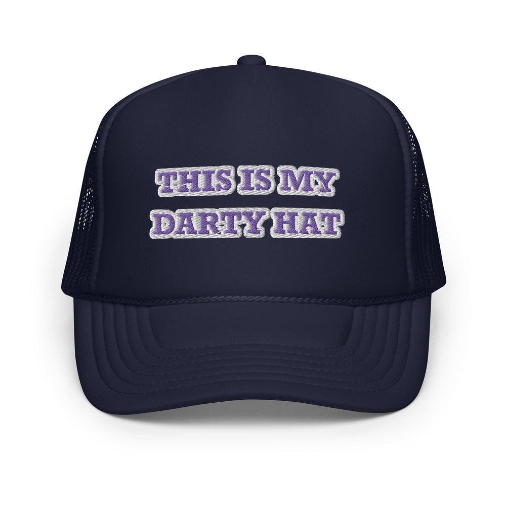 Darty Trucker Hat Purple