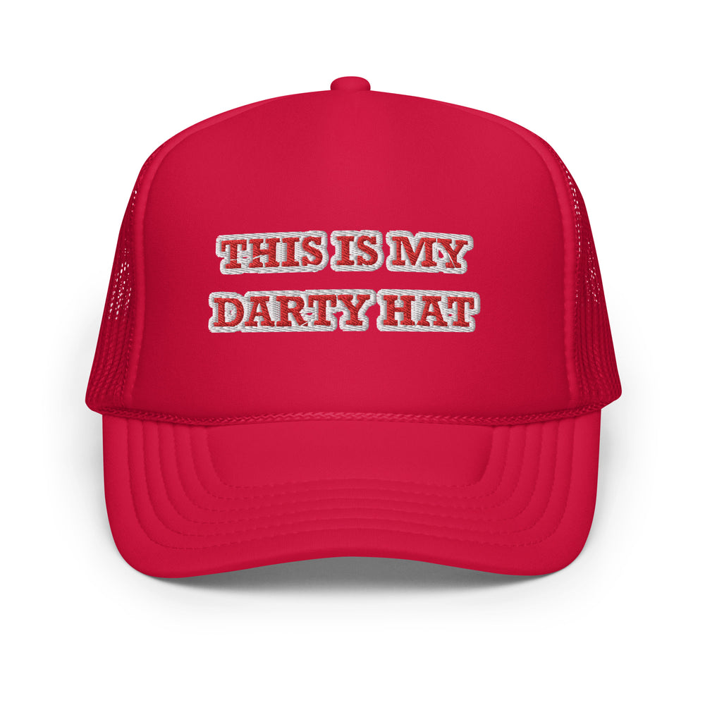 Darty Trucker Hat Red