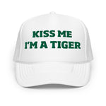 St. Paddy's  Kiss Me Tiger Trucker Hat