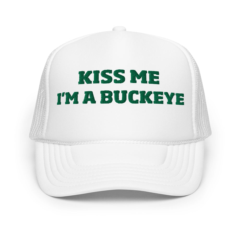 St. Paddy's Kiss Me OSU Ohio State Trucker Hat