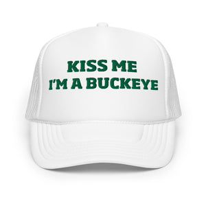 St. Paddy's Kiss Me OSU Ohio State Trucker Hat