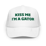 St. Paddy's  Kiss Me Florida Gator Trucker Hat